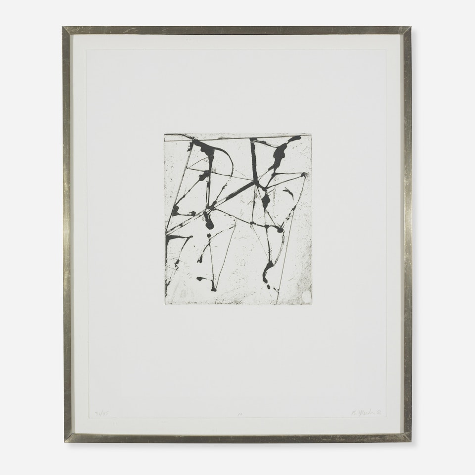 Etchings to Rexroth by Brice Marden