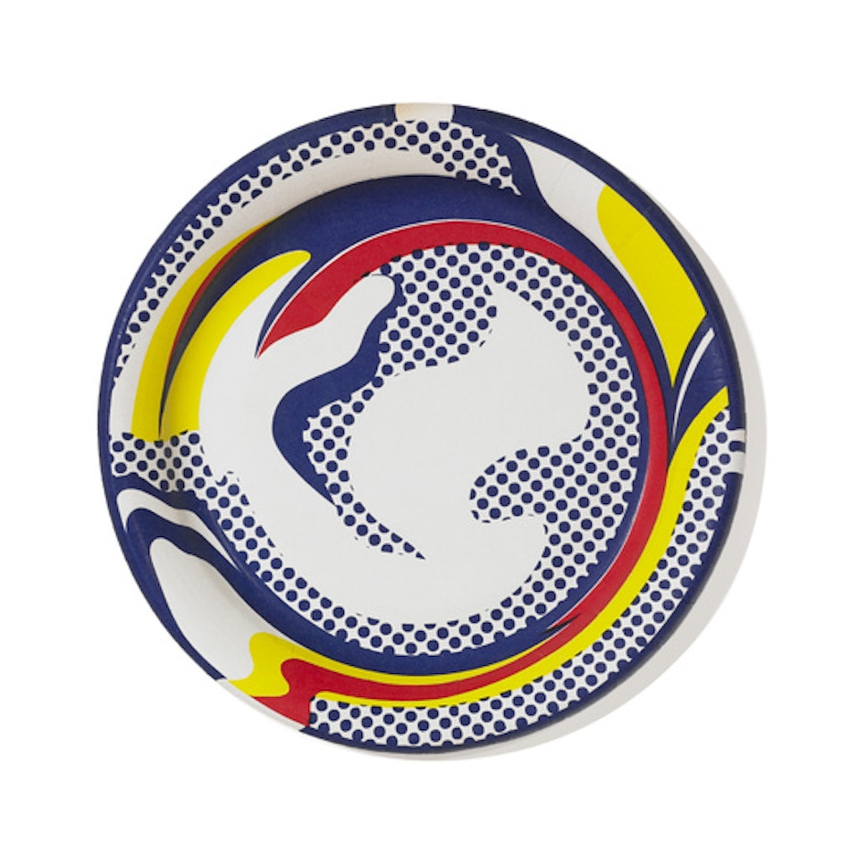 Paper Plate by Roy Lichtenstein