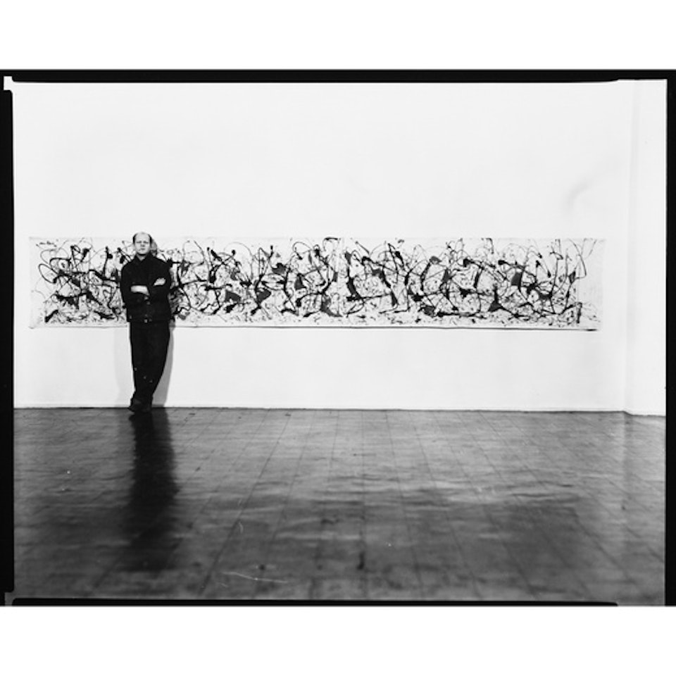 Jackson Pollock by Arnold Newman