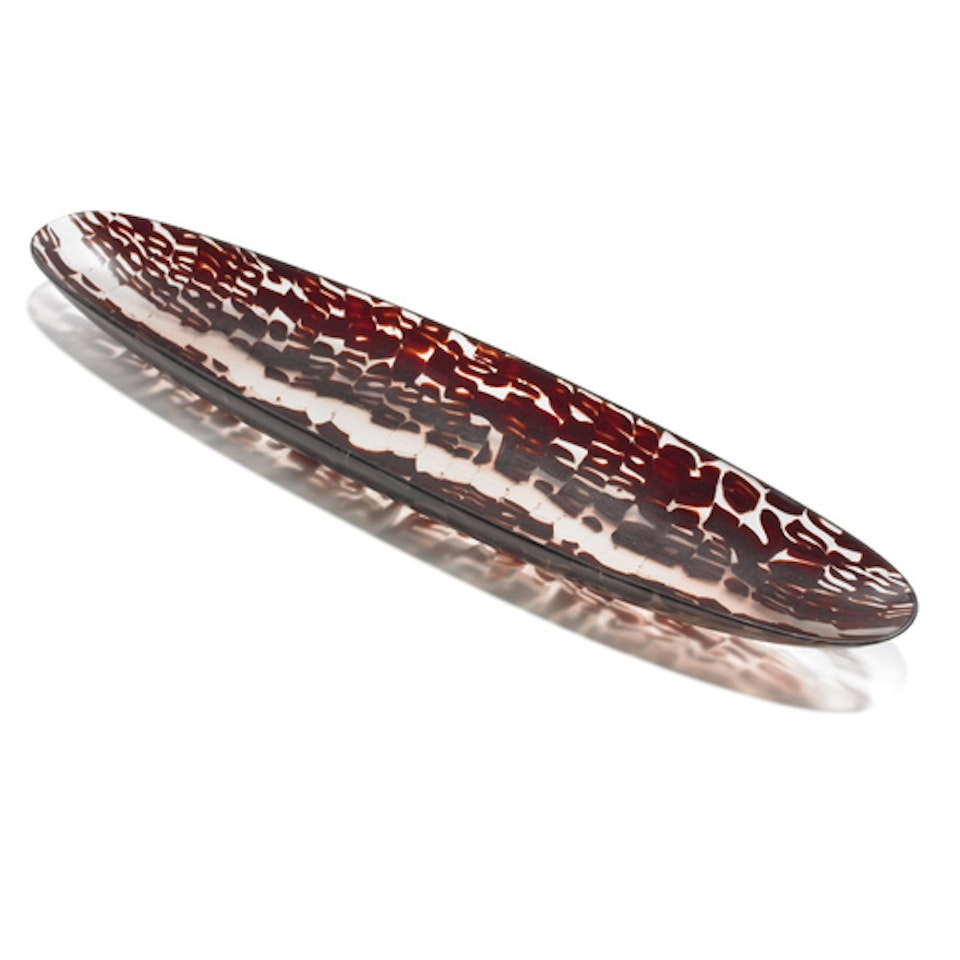 Canoa platter, model 4883 by Paolo Venini