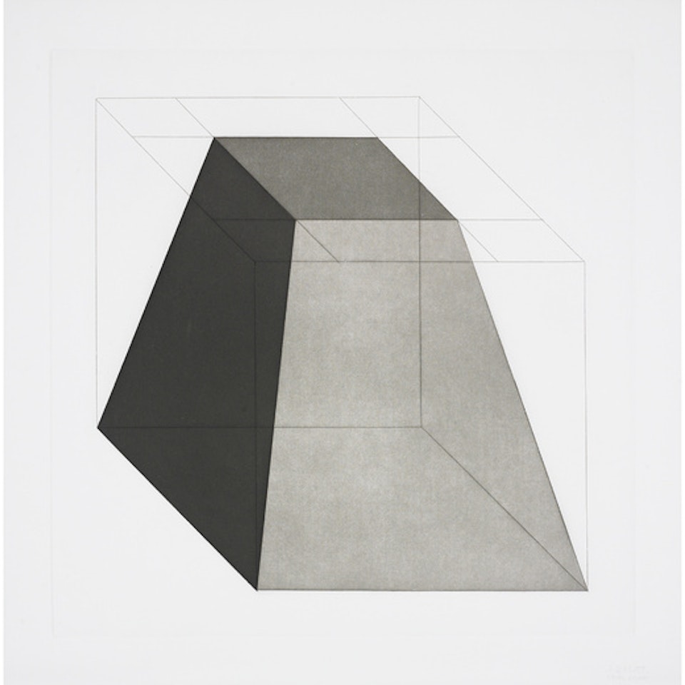 Forms Derived from A Cube by Sol LeWitt