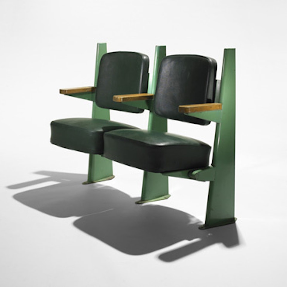 Amphitheatre banquette from the Facult� des Lettres, Besan�on by Jean Prouvé