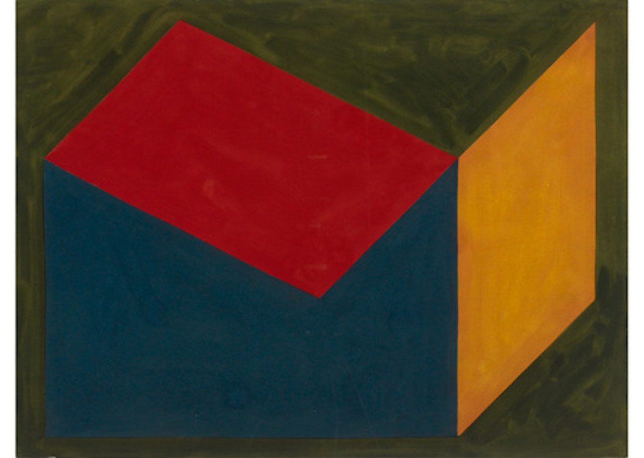 Form Derived from a Cubic Rectangle by Sol LeWitt