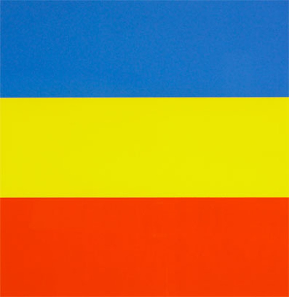 Blue/Yellow/Red (Untitled) by Ellsworth Kelly
