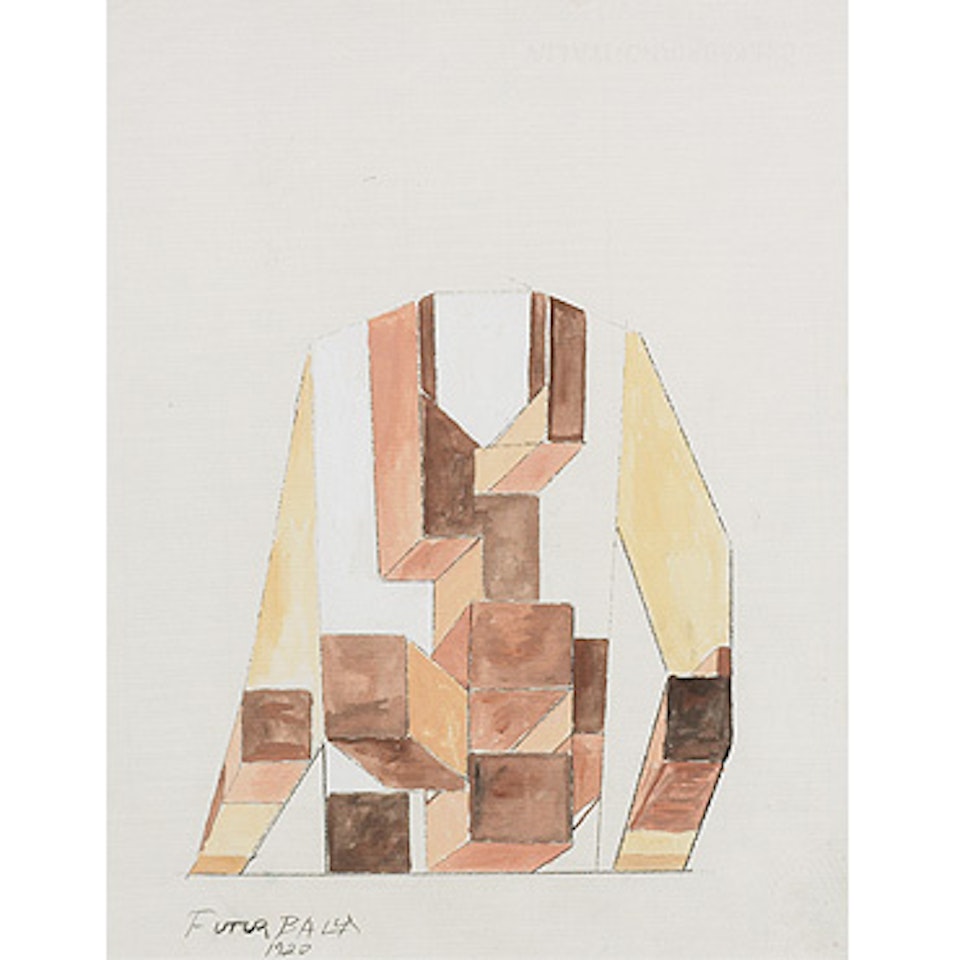 untitled (Futurist Jacket) by Giacomo Balla