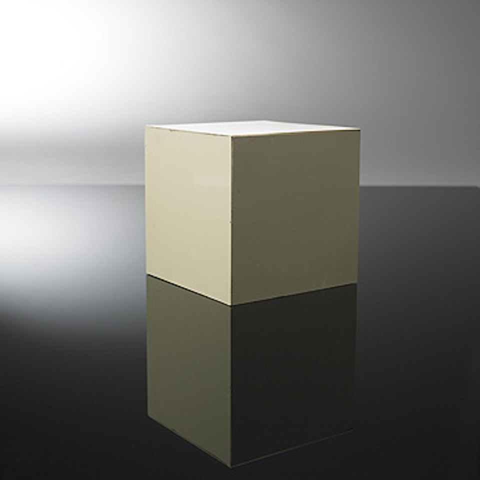 Model for Earth Project (Cube) by Sol LeWitt