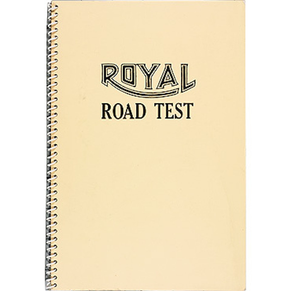 Royal Road Test by Ed Ruscha