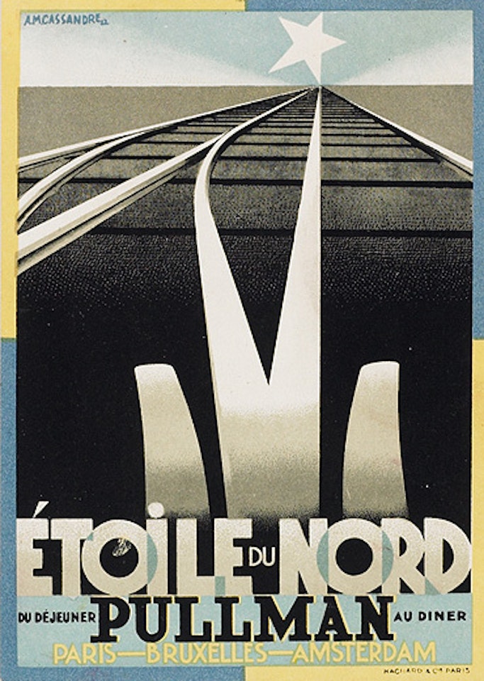 Etoile du Nord by Cassandre (Adolphe Jean-Marie Mouron)