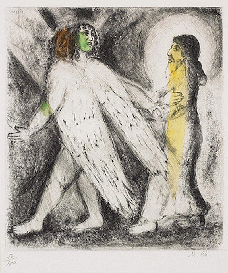 L'Homme Guide par L'Eternel, PL. 97 by Marc Chagall