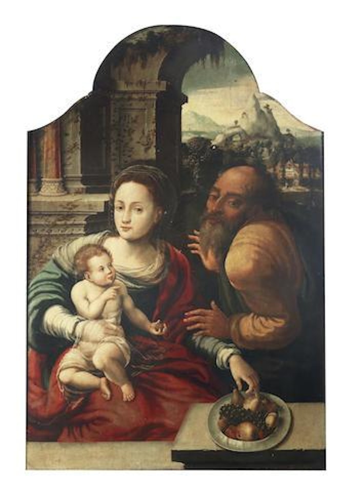 The Holy Family by Attributed to Pieter Coecke van Aelst I