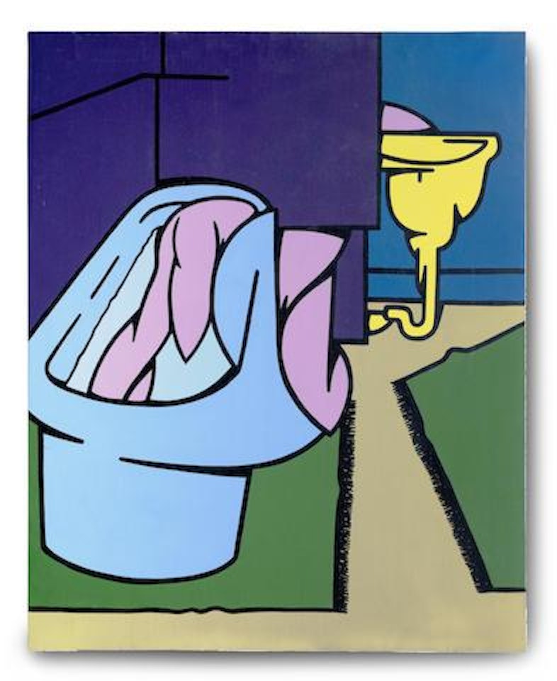 La stanza da bagno by Valerio Adami