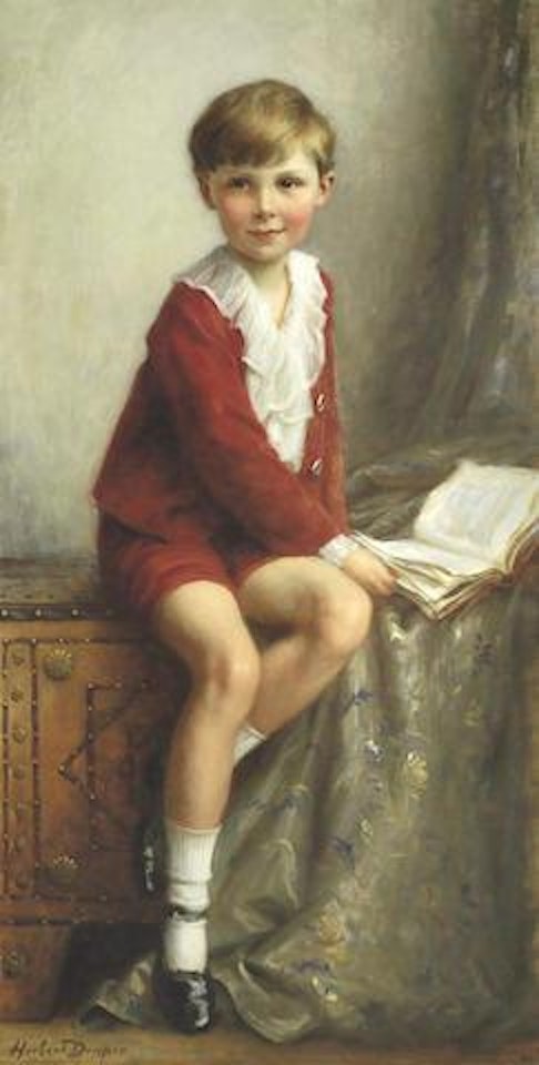 Portrait of Teddy by Herbert James Draper