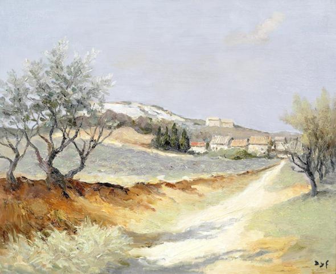 Arbres de Provence � Eygali�res by Marcel Dyf