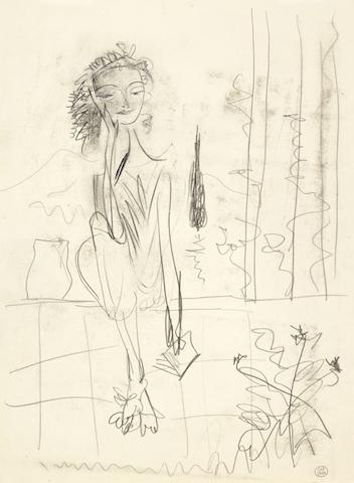 Portrait de Nusch Eluard by Pablo Picasso