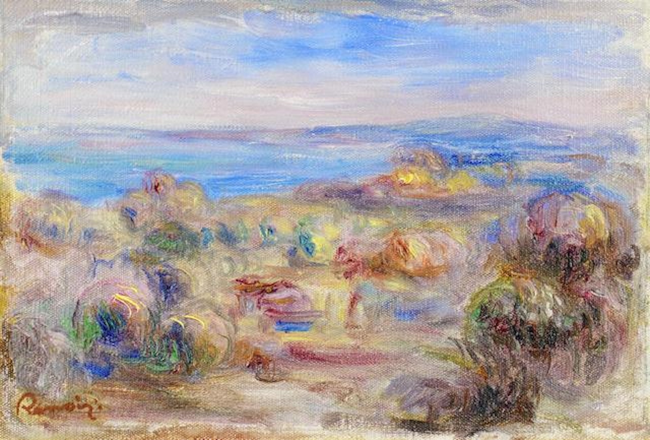 Paysage bord de mer by Pierre-Auguste Renoir