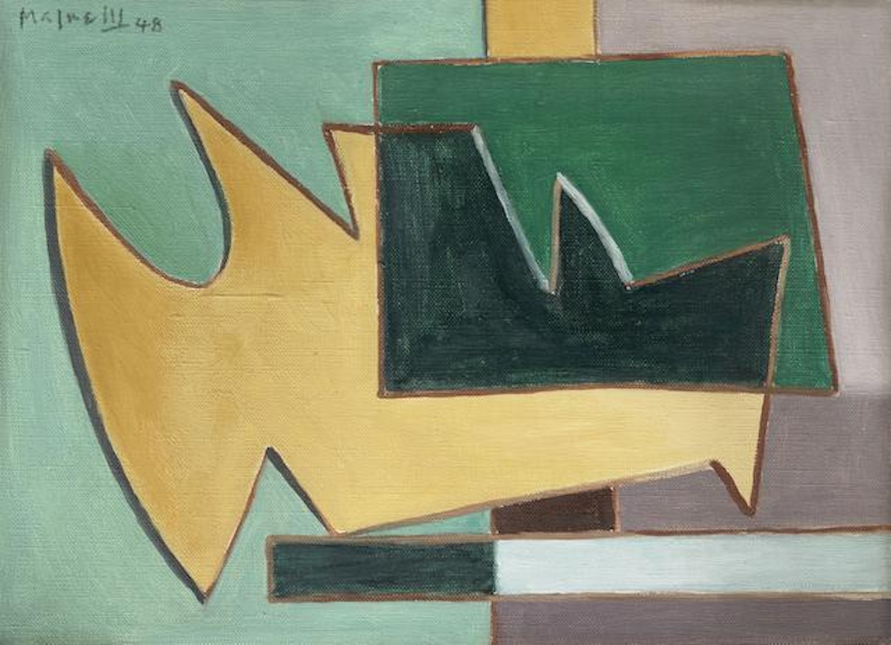 Composition by Alberto Magnelli