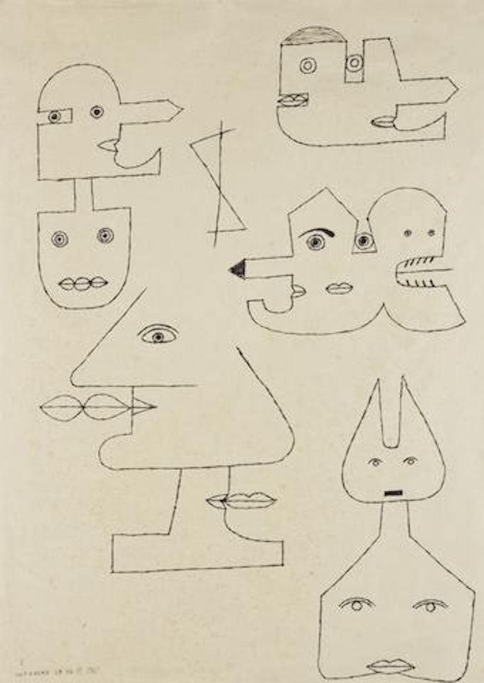T�tes by Victor Brauner