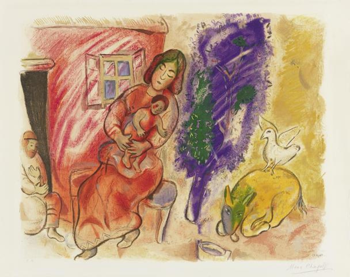 Maternit� (Sorlier 7) by Marc Chagall