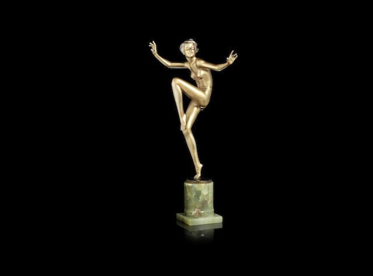 A Dancing Girl by Josef Lorenzl