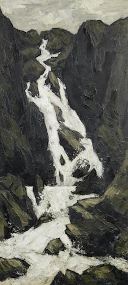 Rhaeadr y Benglog by Kyffin Williams