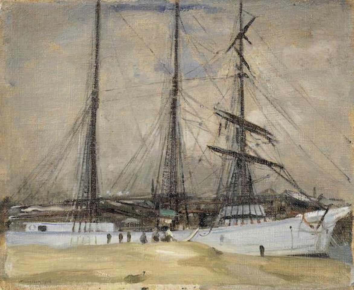 Swedish Barquentine by William Nicholson