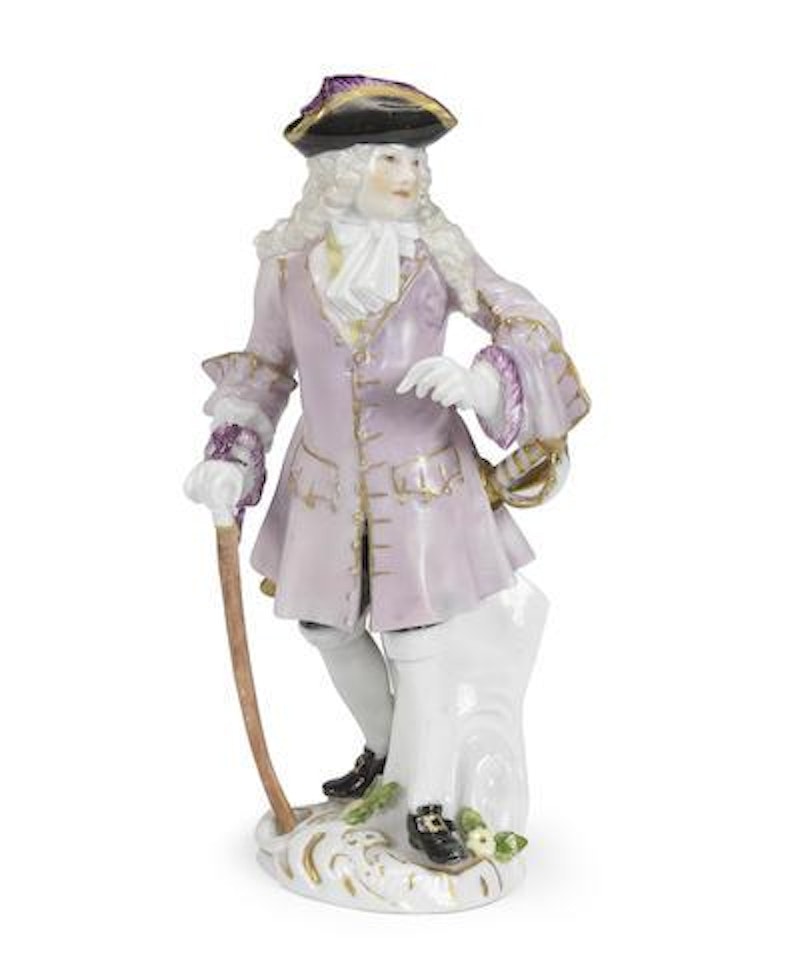 A 'Cryes of London' figure of a Dandy by Peter Reinicke