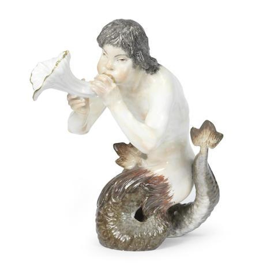 A Rare figure of a Triton by Johann Joachim Kändler
