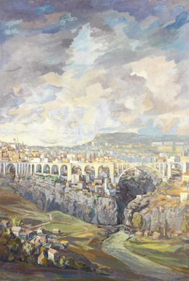 Aqueduct by Konstantin Alekseevich Korovin