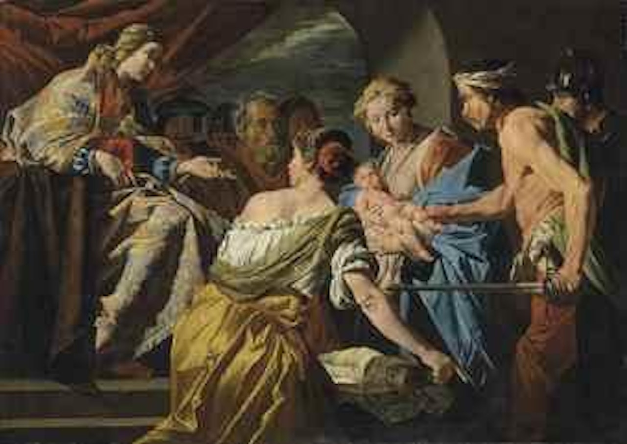 The Judgement of Solomon by Matthias Stom