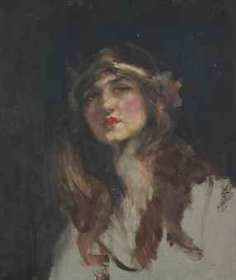 Study for 'Portrait of Lily Elsie' by James Jebusa Shannon