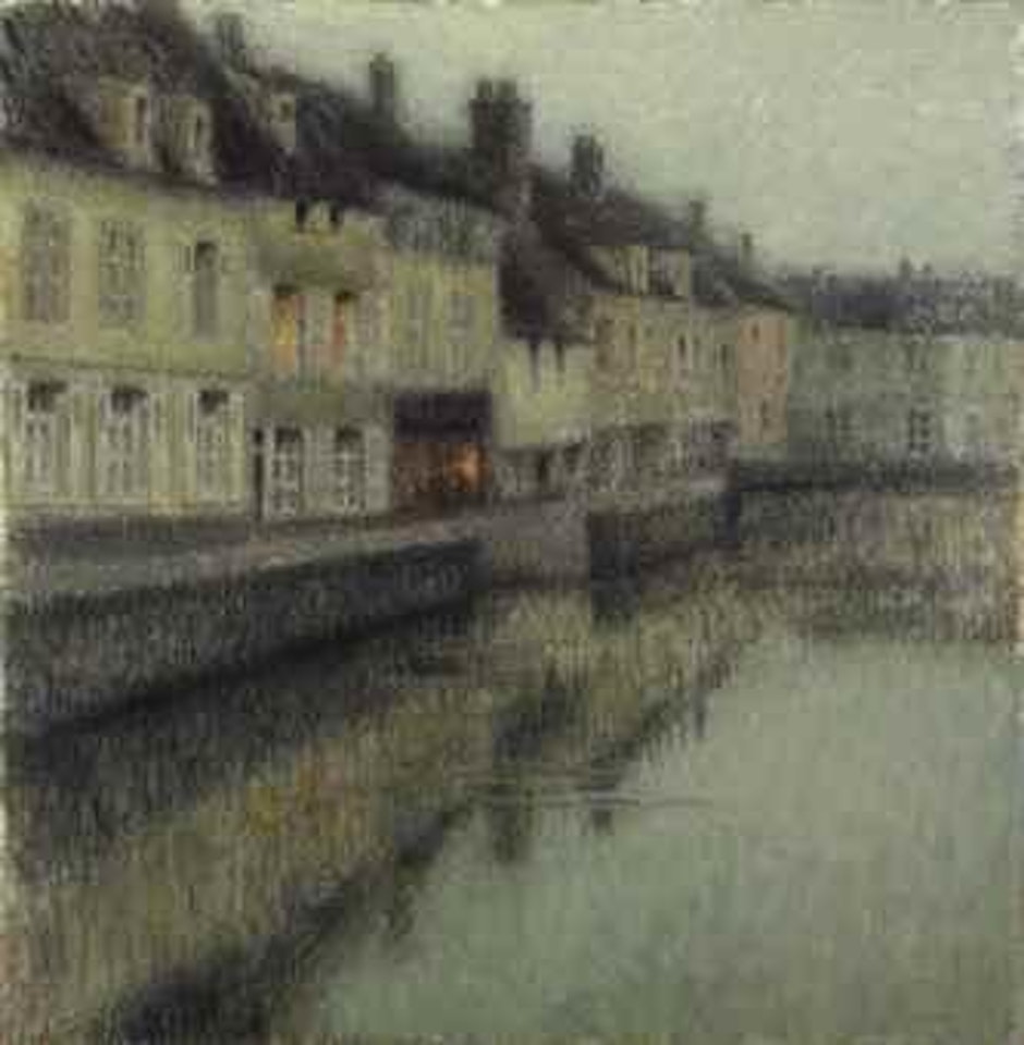 Petite ville sur la rivi�re, Gisors by Henri Le Sidaner