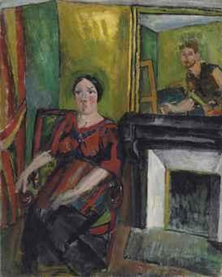 Le peintre et son mod�le by Raoul Dufy