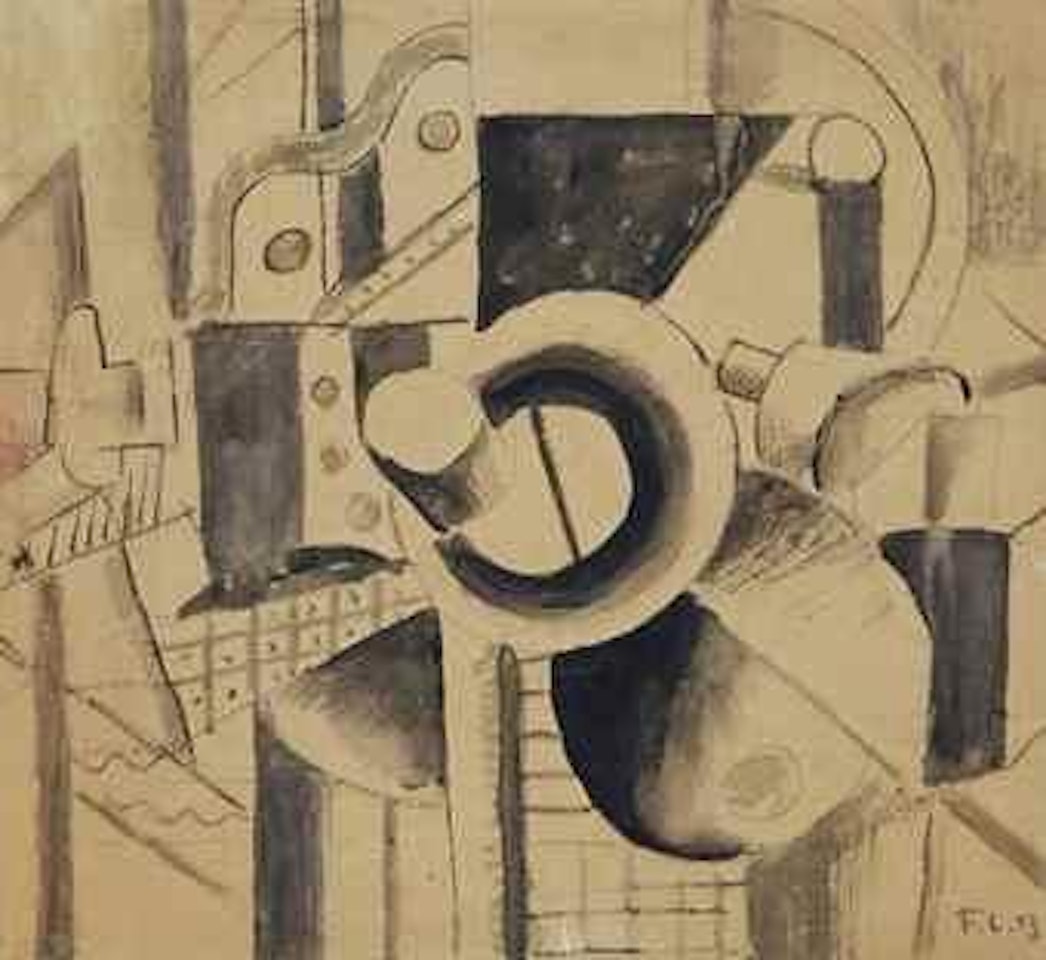 Composition m�canique by Fernand Leger