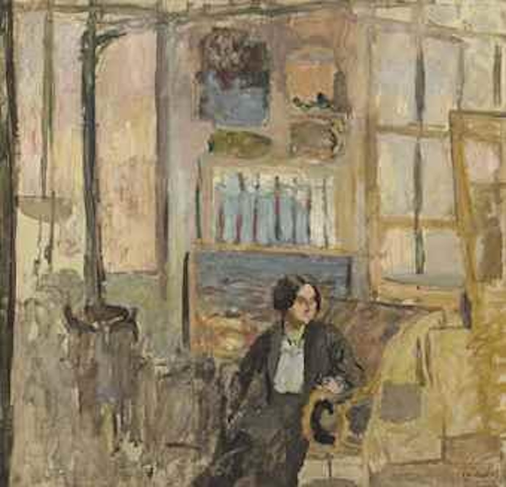 Dans l'atelier by Édouard Vuillard