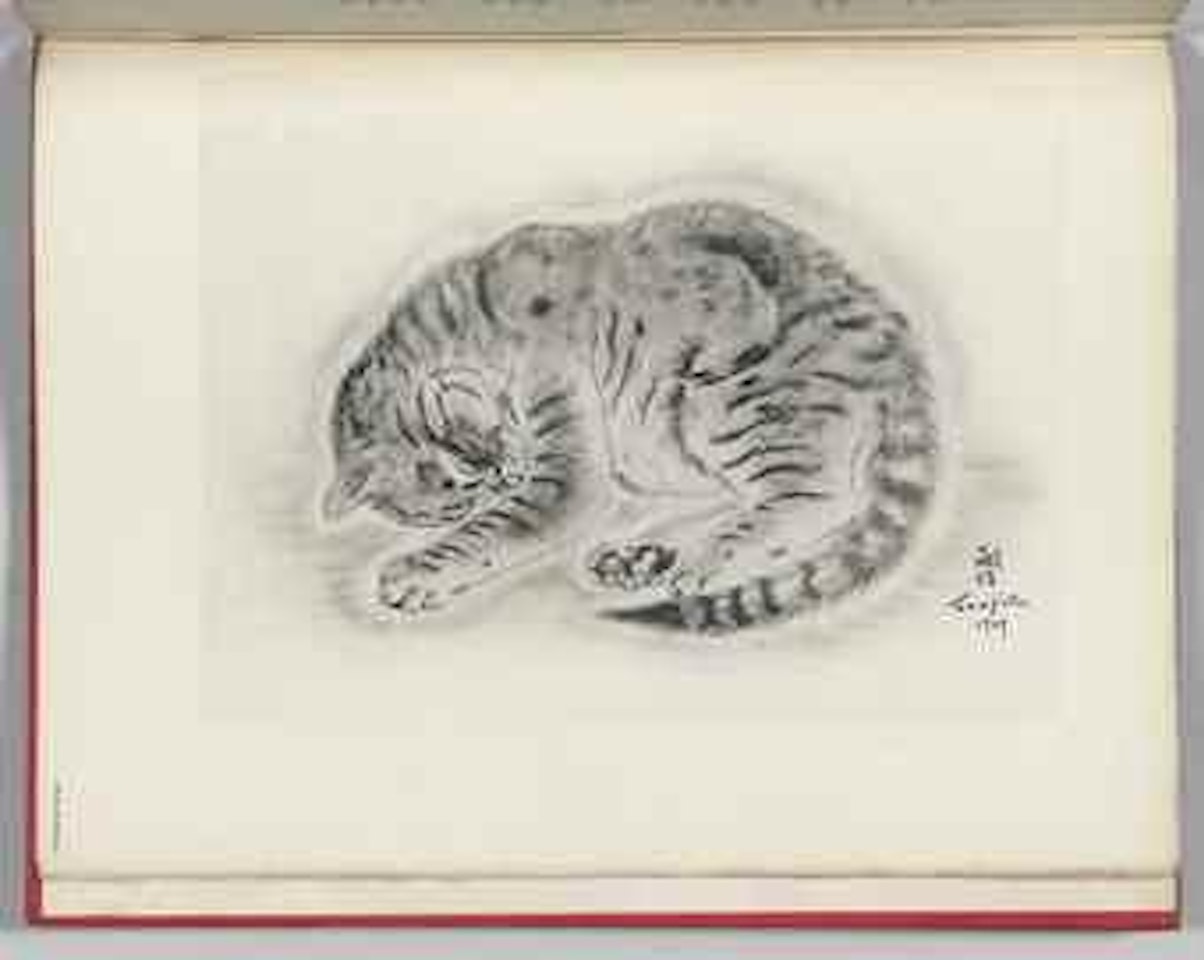 A Book of Cats being Twenty Drawings by Foujita by Leonard Tsuguharu Foujita