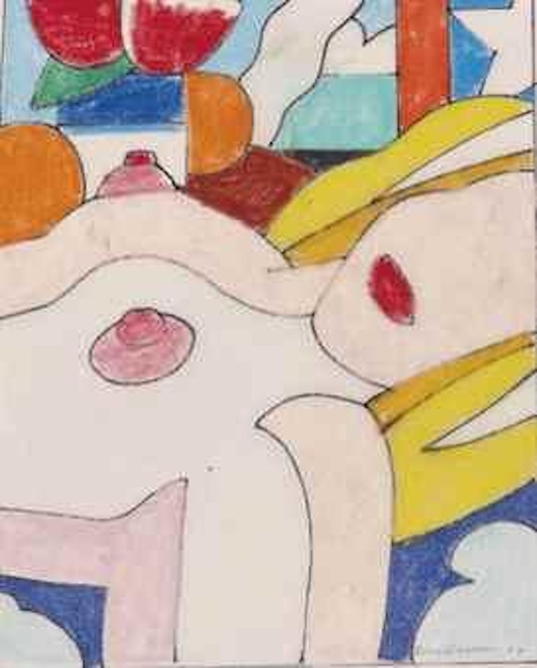 Study for Great American Nude #53 + 40 by Tom Wesselmann