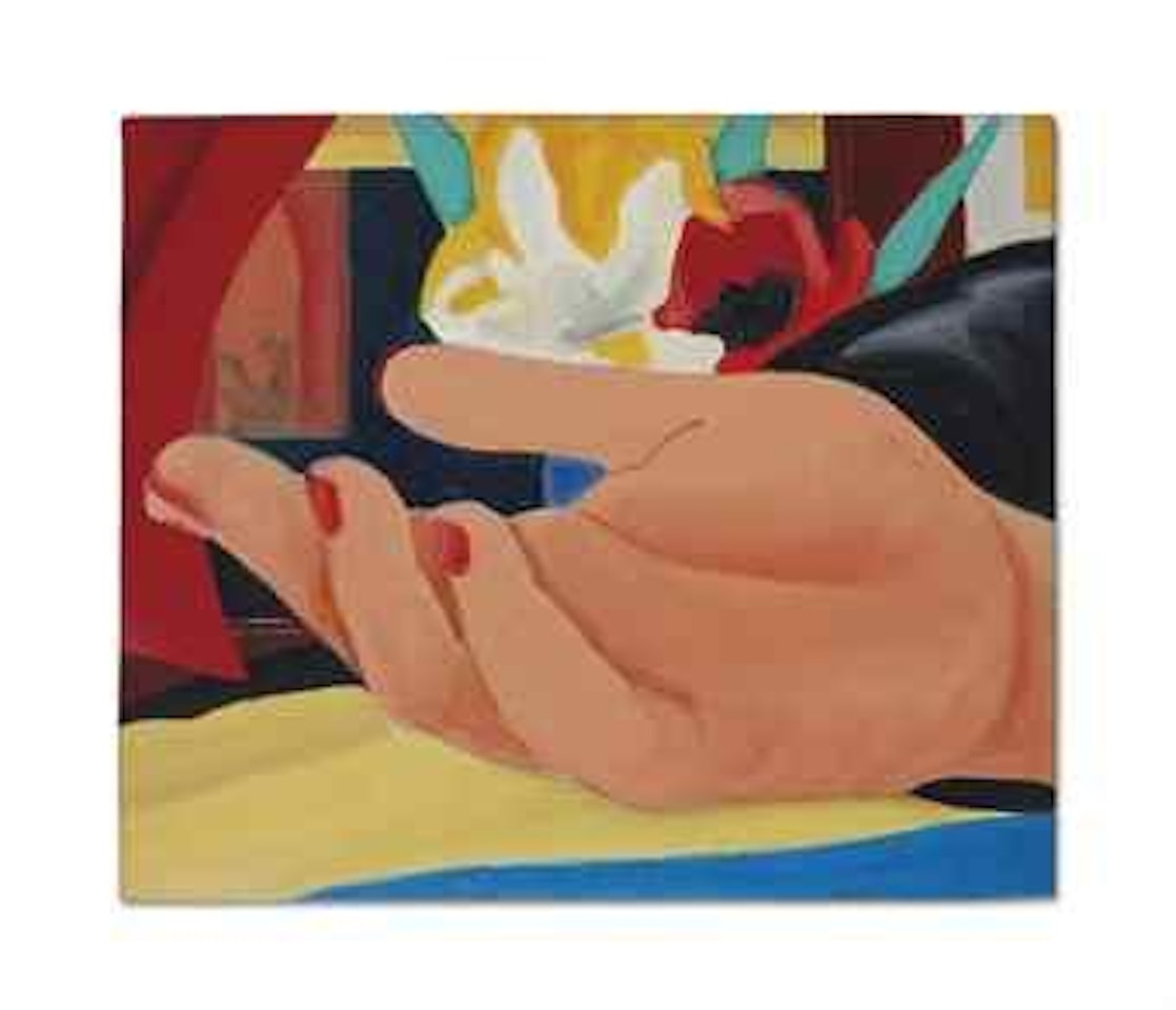 Study for Gina's Hand by Tom Wesselmann