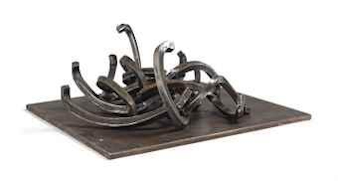 Random combination of Indeterminate lines by Bernar Venet