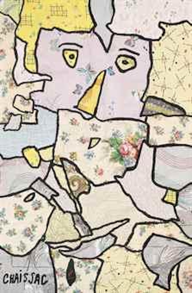 Visage by Gaston Chaissac