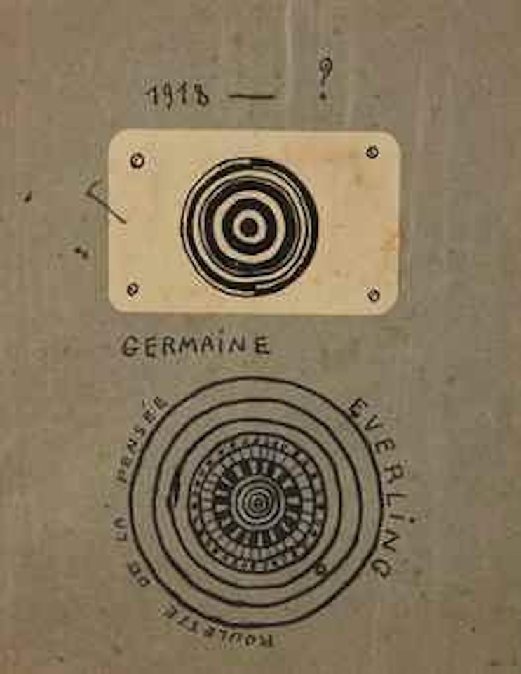 Germaine Everling, roulette de la pens�e by Francis Picabia