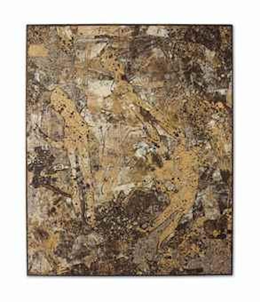 Trois personnages de peu de présence by Jean Dubuffet