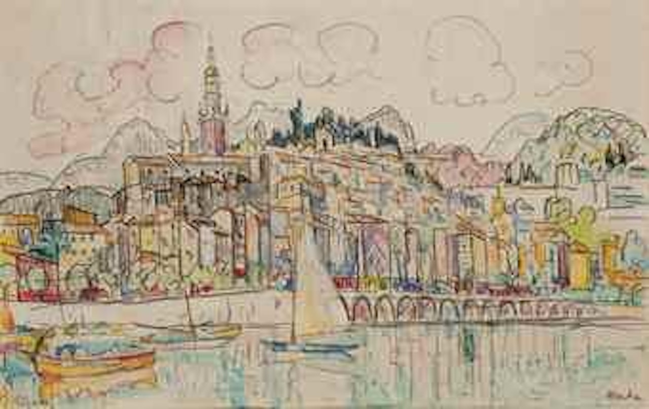 Menton by Paul Signac