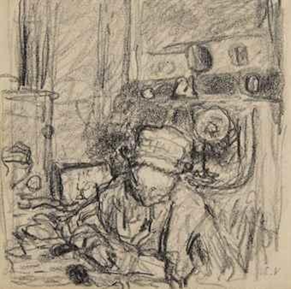Madame Vuillard, rue de Calais by Édouard Vuillard