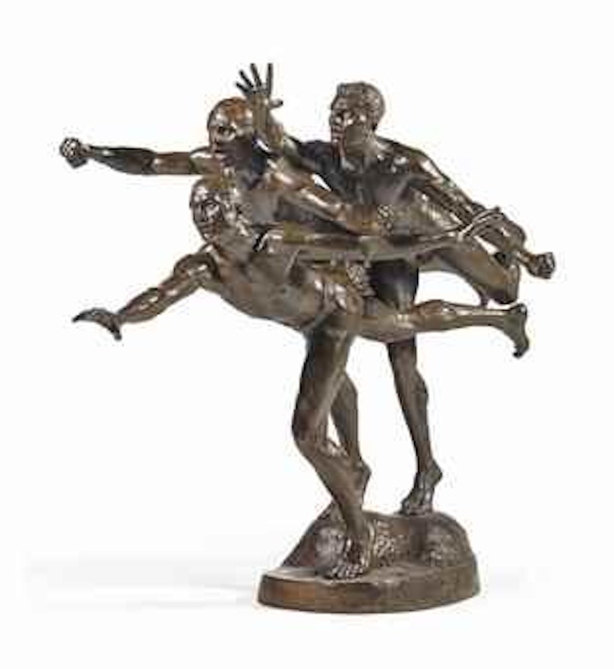 Au But Ou Les Coureurs (To The Finish Or The Runners) by Alfred Boucher