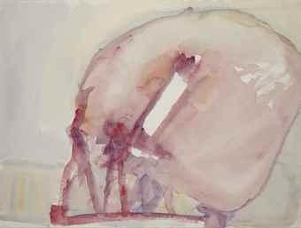 Aufrichtung by Maria Lassnig