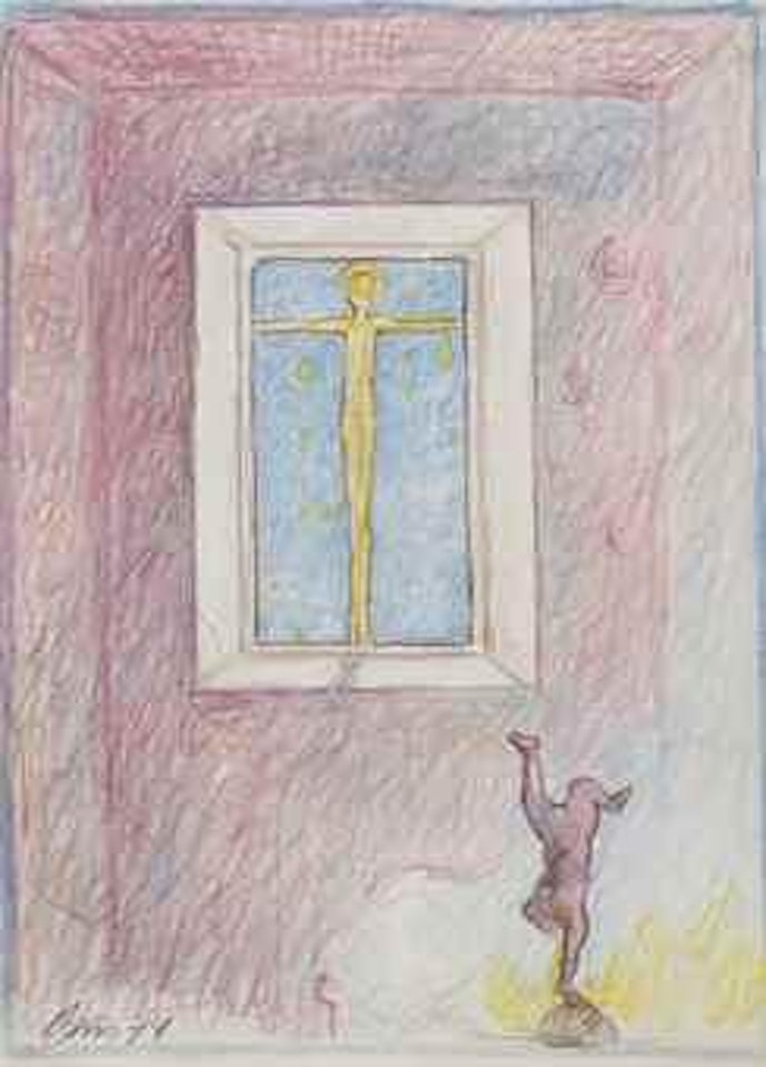 Fensterkreuz by Gunter Brus