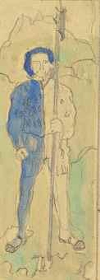 Hellebardier by Ferdinand Hodler