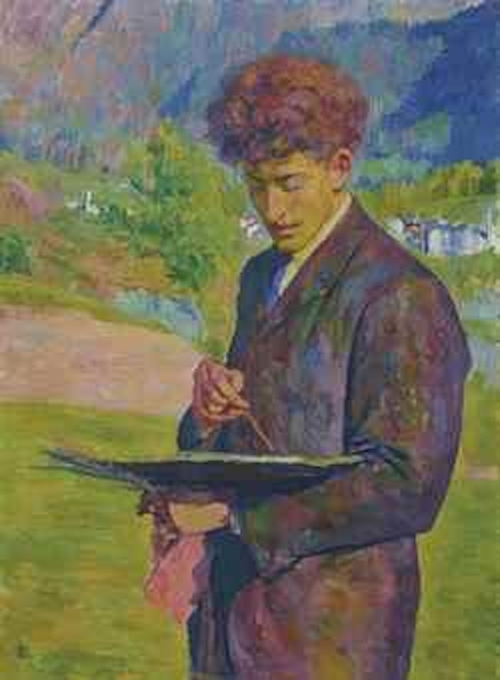 Il pittore (Alberto Giacometti), 1921 by Giovanni Giacometti
