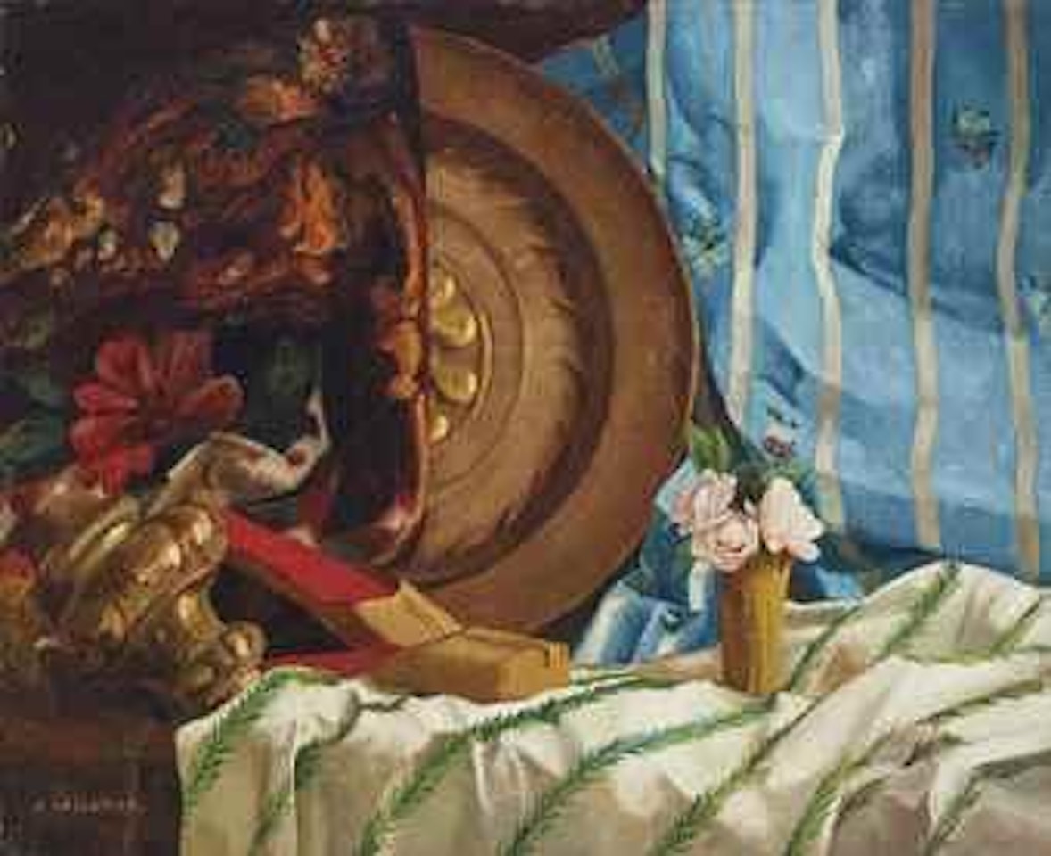 Nature morte au plat d'étain, um 1887 by Félix Vallotton
