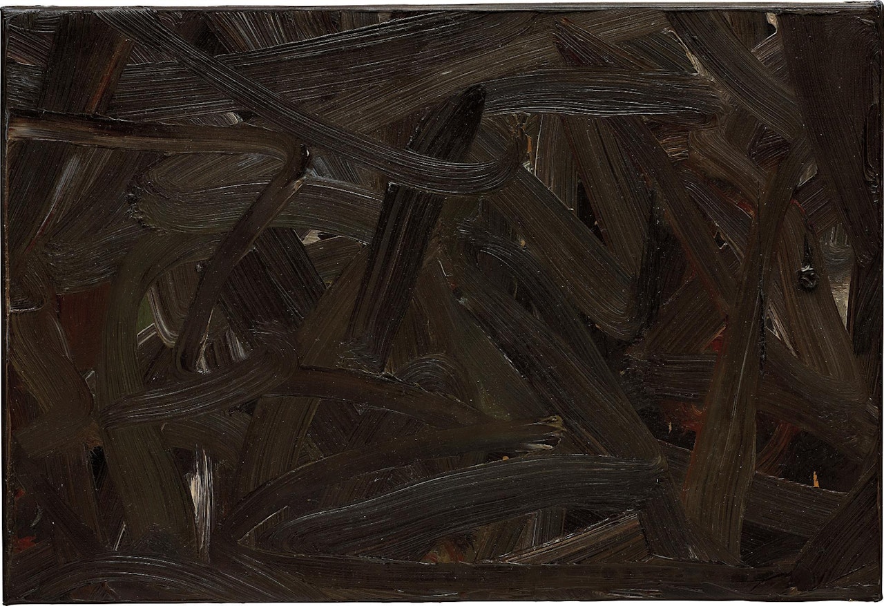 Inpainting Brown by Gerhard Richter